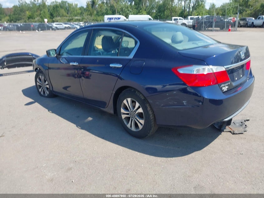 Vin: 1hgcr2f38ea255093, lot: 46196578, honda accord lx 20143