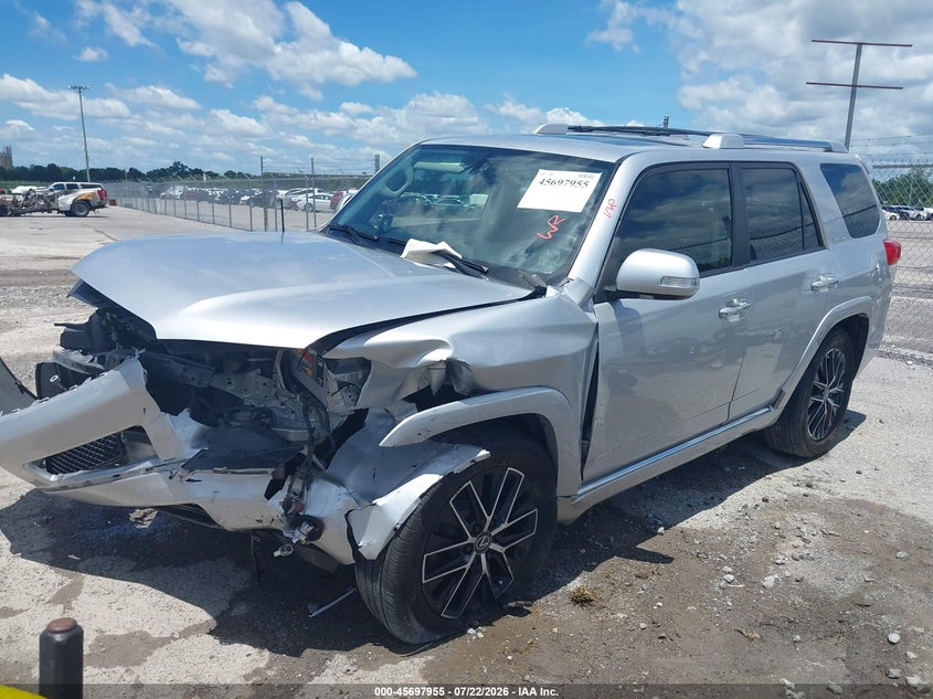 Vin: jtebu5jr0c5084878, lot: 46196582, toyota 4runner limited 20122