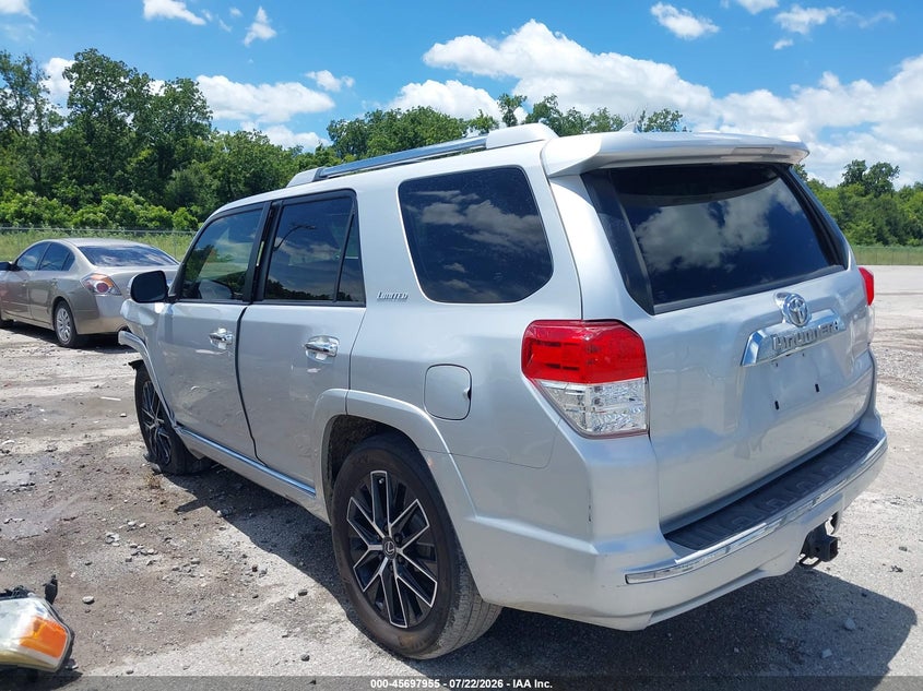 Vin: jtebu5jr0c5084878, lot: 46196582, toyota 4runner limited 20123