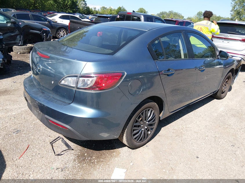 Vin: jm1bl1uf7b1404561, lot: 46196589, mazda mazda3 i sport 20114