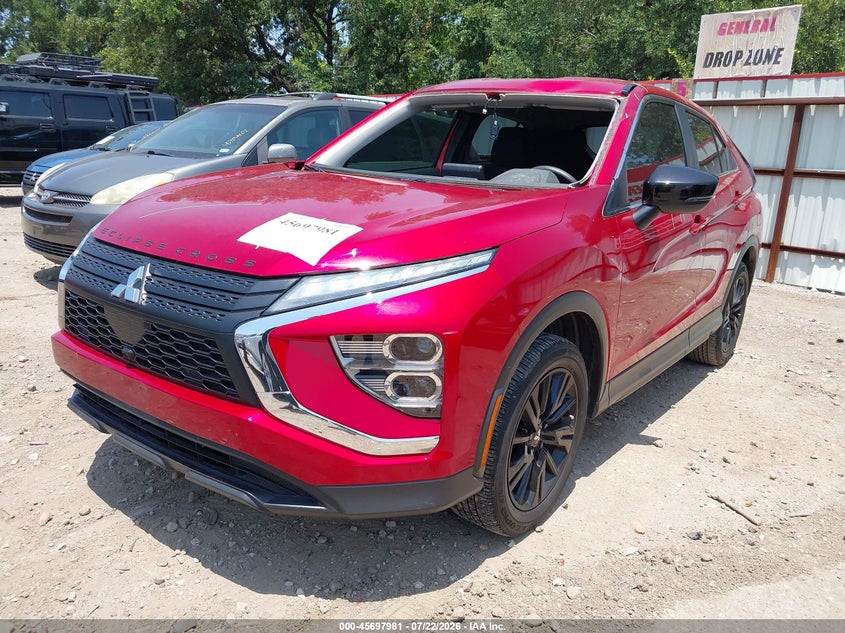Vin: ja4atvaa0pz050896, lot: 46196609, mitsubishi eclipse cross le s-awc 20232