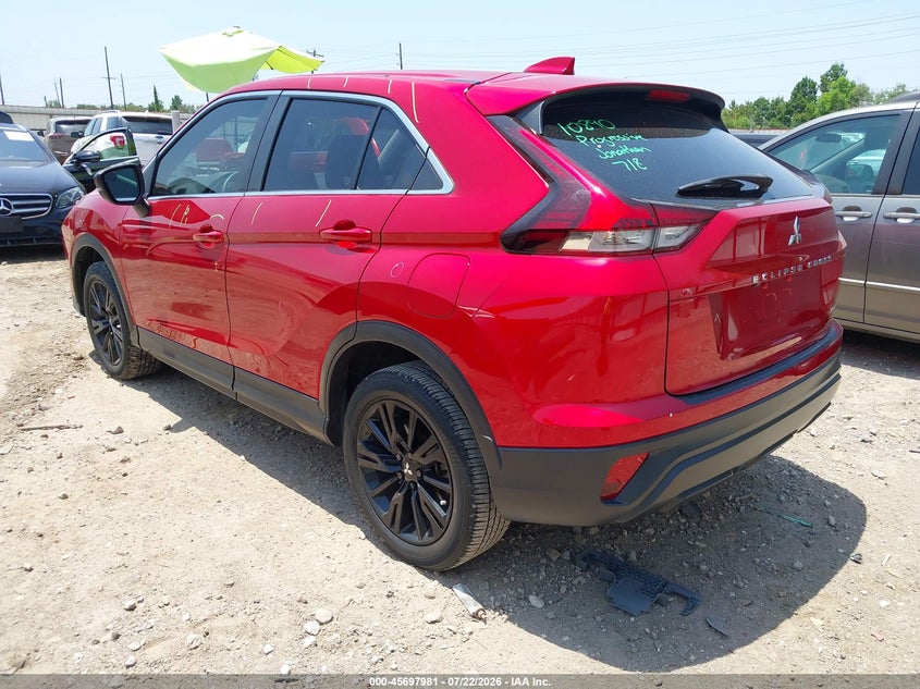 Vin: ja4atvaa0pz050896, lot: 46196609, mitsubishi eclipse cross le s-awc 20233