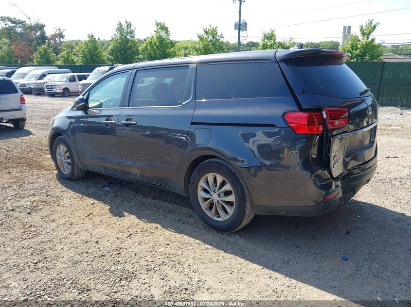 Vin: kndmb5c17l6600707, lot: 46196610, kia sedona lx 20203