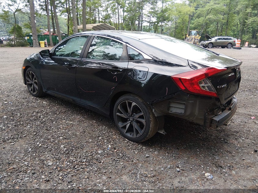 Vin: 2hgfc2f82lh528067, lot: 46196620, honda civic sport 20203