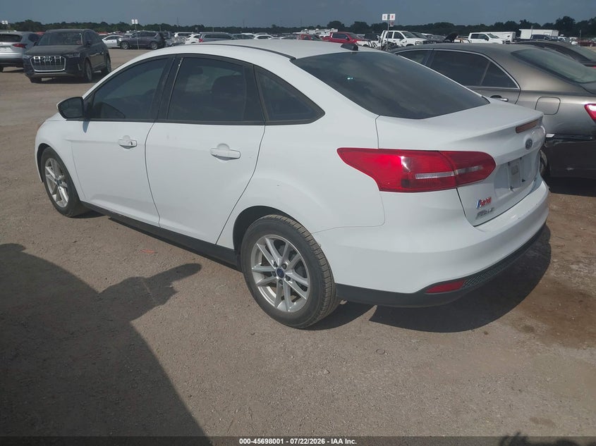 Vin: 1fadp3f26hl313951, lot: 46196629, ford focus se 20173