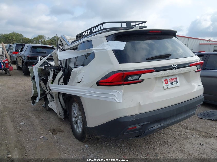 Vin: 5tdaaaa5xrs002396, lot: 46196631, toyota grand highlander xle 20243