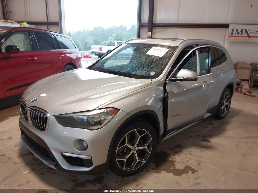 Vin: wbxhu7c37j5h42489, lot: 46196655, bmw x1 sdrive28i 20182