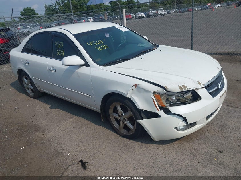 2007 HYUNDAI SONATA auction photo 1