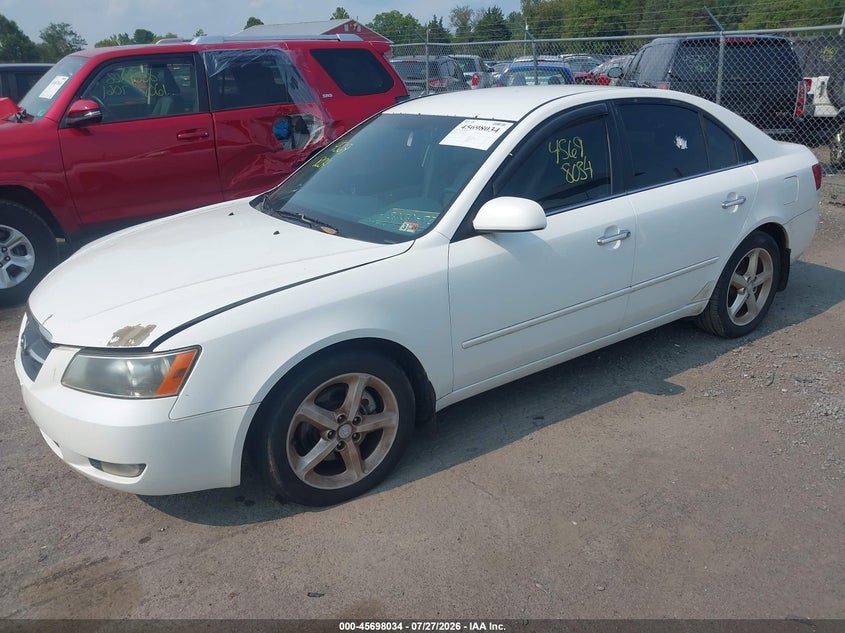 2007 HYUNDAI SONATA auction photo 2