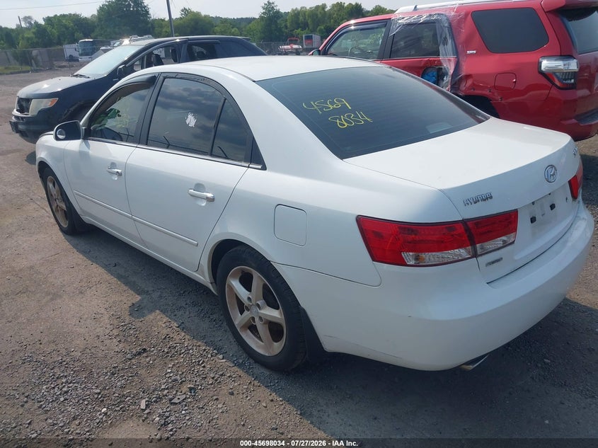 2007 HYUNDAI SONATA auction photo 3