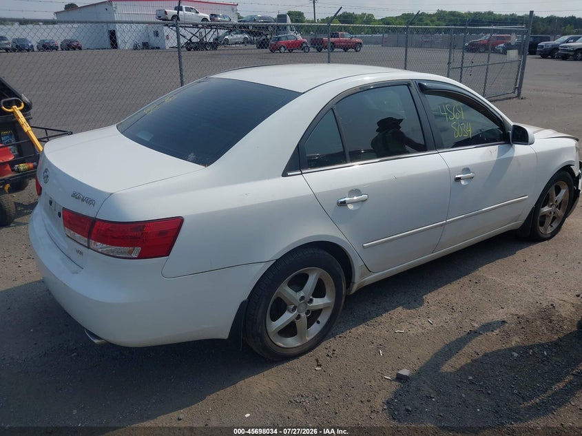 2007 HYUNDAI SONATA auction photo 4