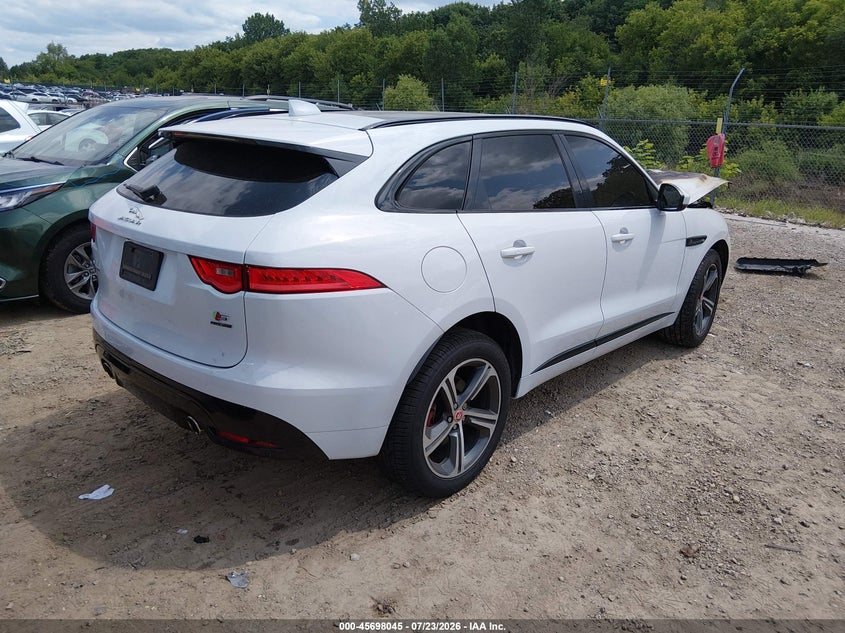 Vin: sadcm2fvxja246442, lot: 46196673, jaguar f-pace s 20184
