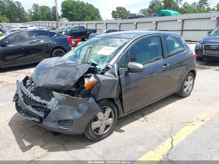 Vin: jtdjtud33dd573030, lot: 46196676, toyota yaris l 20132