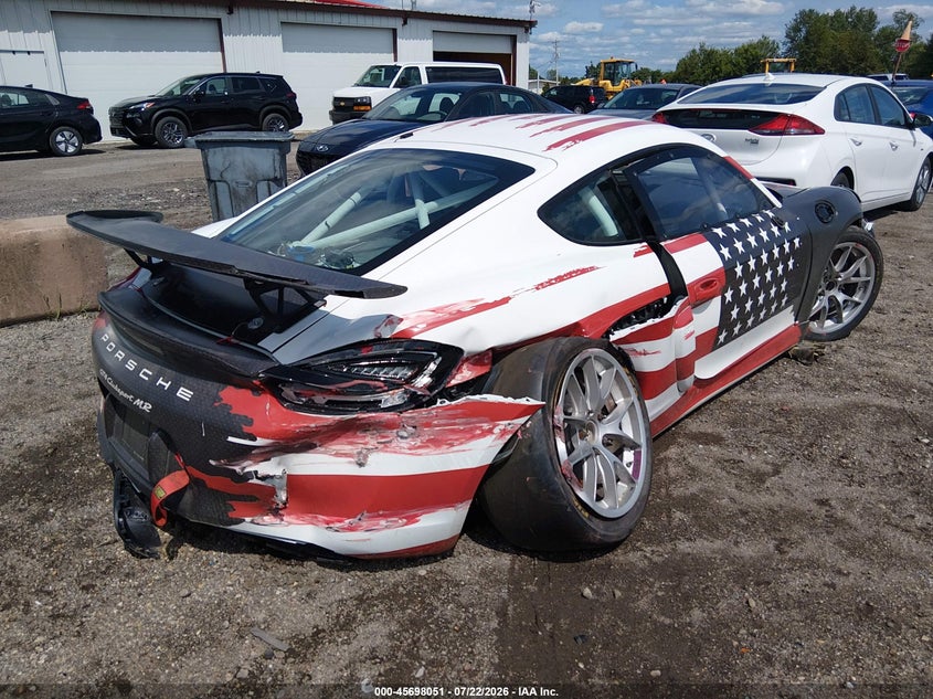 2016 PORSCHE CAYMAN auction photo 4