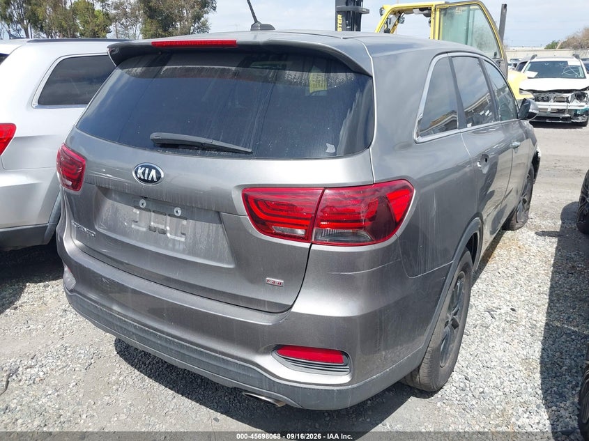 2019 KIA SORENTO auction photo 4