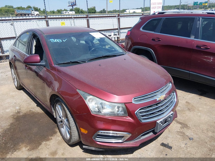 2016 Chevrolet Cruze Limited Ltz Auto, Лівий бік, IAAI, VIN 1G1PG5SB3G7131407