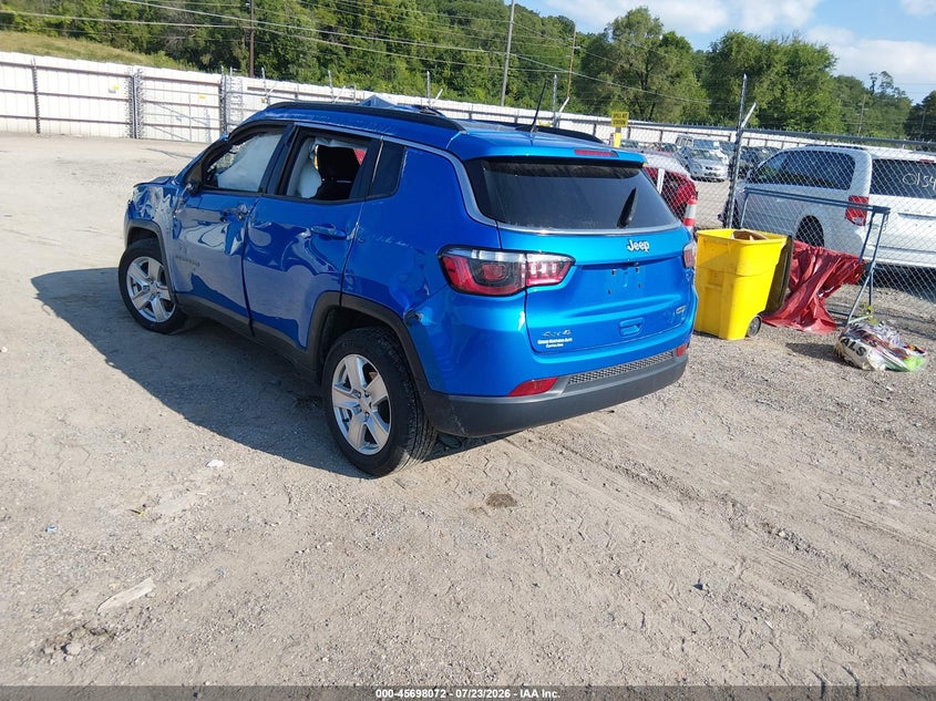 Vin: 3c4njdbbxnt104949, lot: 46196700, jeep compass latitude 4x4 20223