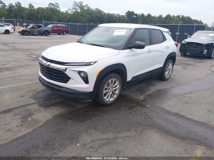 Vin: kl79mmslxrb132448, lot: 46196731, chevrolet trailblazer fwd ls 20242