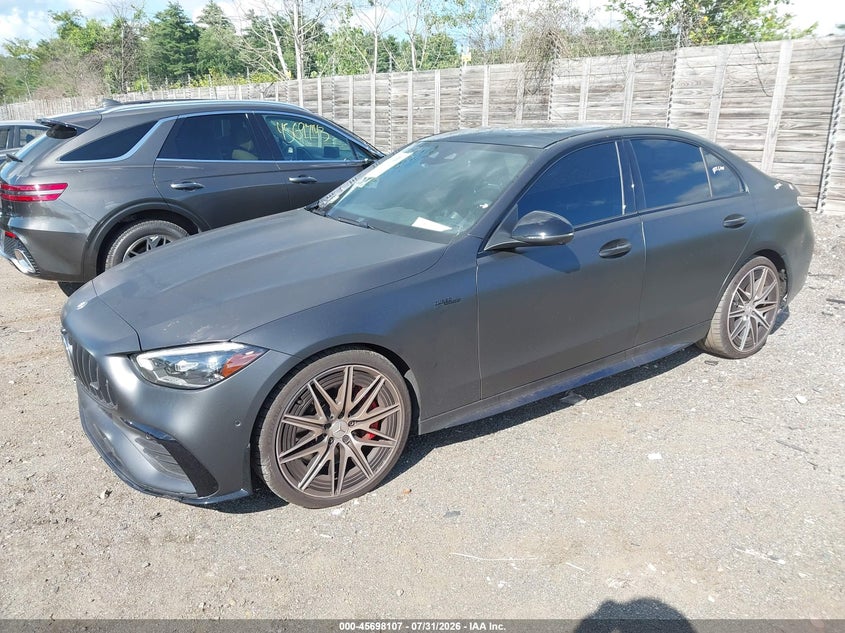 Vin: w1kaf8hb6rr197231, lot: 46196737, mercedes-benz amg c 43 4matic 20242