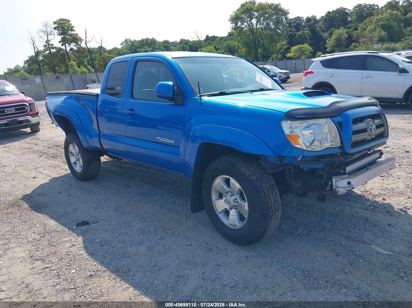 2010 Toyota Tacoma Base V6, Перед і зад, IAAI, VIN 5TEUU4EN1AZ731653