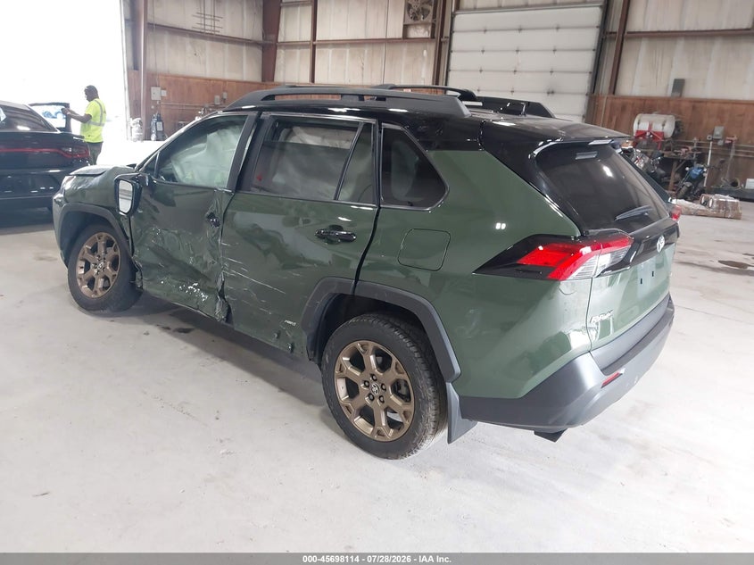 Vin: 2t3uwrfv3sw253092, lot: 46196742, toyota rav4 hybrid woodland edition 20253