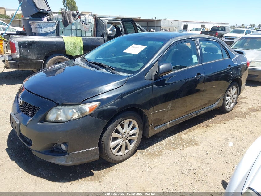 2009 TOYOTA COROLLA auction photo 2