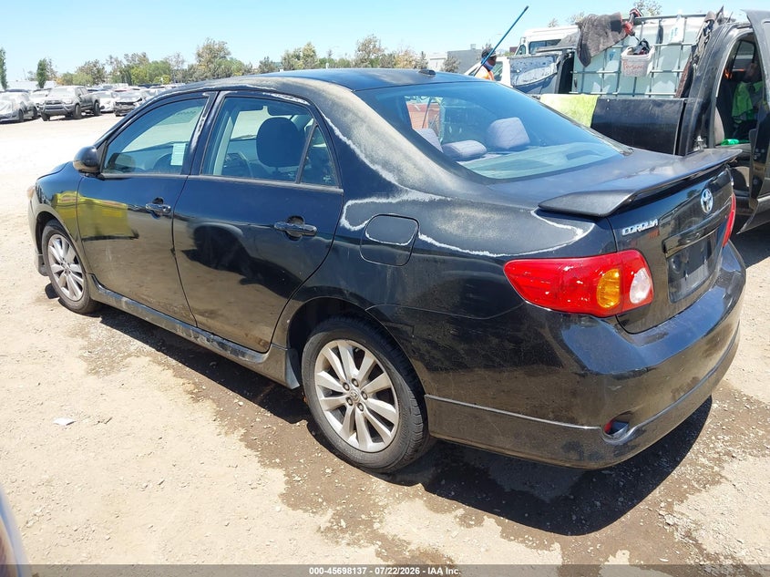 2009 TOYOTA COROLLA auction photo 3