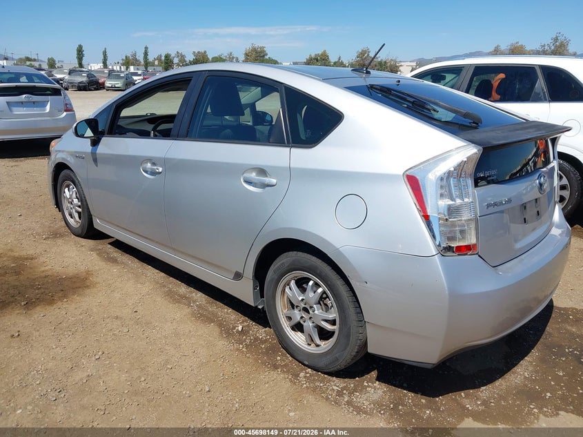 2010 Toyota Prius Ii VIN: JTDKN3DUXA0089926 Lot: 45698149