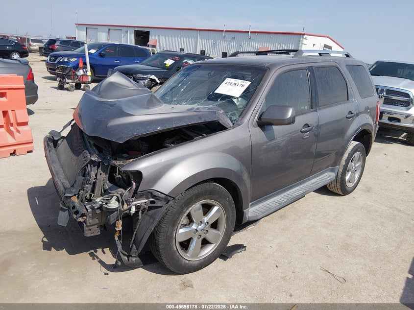 Vin: 1fmcu0eg0ckb27133, lot: 46196806, ford escape limited 20122