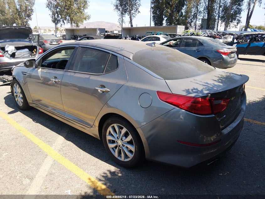 Vin: 5xxgn4a76fg418265, lot: 46196846, kia optima ex 20153