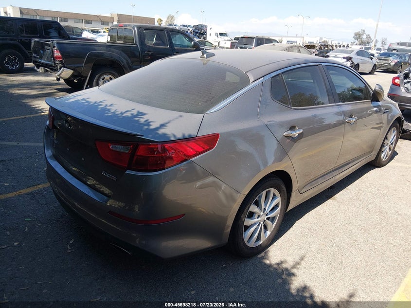Vin: 5xxgn4a76fg418265, lot: 46196846, kia optima ex 20154