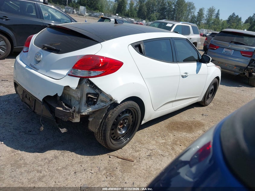 Vin: kmhtc6ad8fu238698, lot: 46196859, hyundai veloster 20154