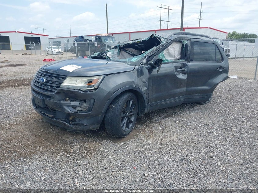 Vin: 1fm5k7d83hgd16726, lot: 46196894, ford explorer xlt 20172