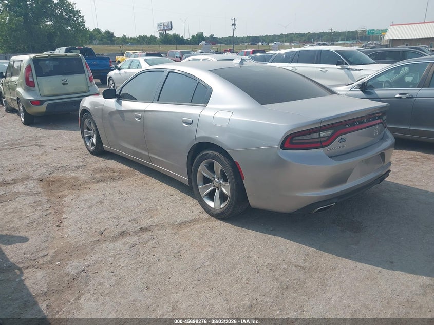 Vin: 2c3cdxhg9hh518521, lot: 46196904, dodge charger sxt rwd 20173