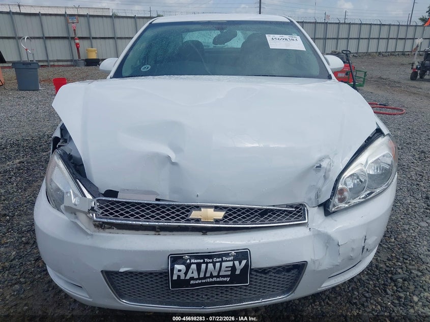 CHEVROLET IMPALA LIMITED 2016 VIN 2G1WB5E38G1185071