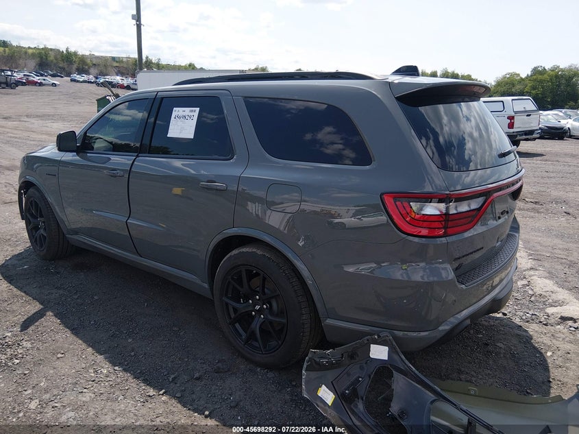Vin: 1c4sdjct7tc255563, lot: 46196920, dodge durango gt plus awd hemi v8 20263