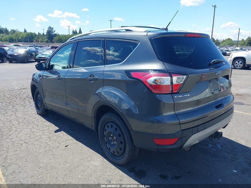Vin: 1fmcu9j97hue48531, lot: 46196963, ford escape titanium 20173