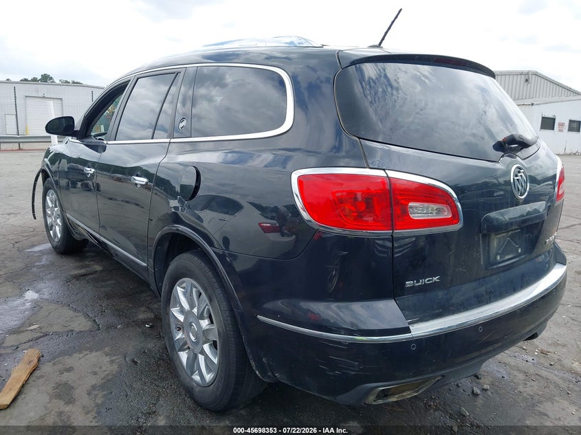 Vin: 5gakrbkd2fj190432, lot: 46196981, buick enclave leather 20153