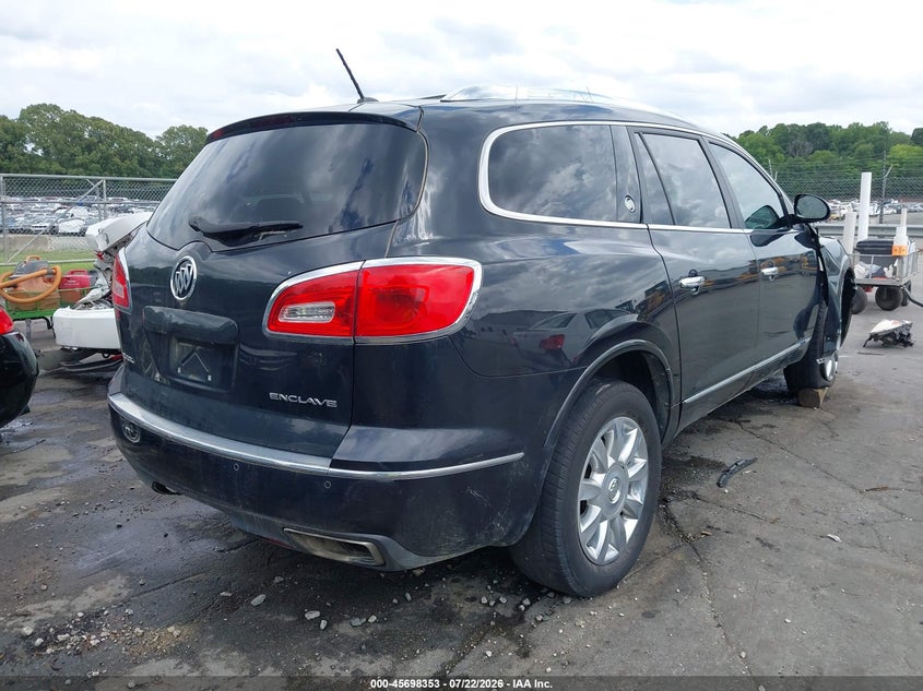 Vin: 5gakrbkd2fj190432, lot: 46196981, buick enclave leather 20154