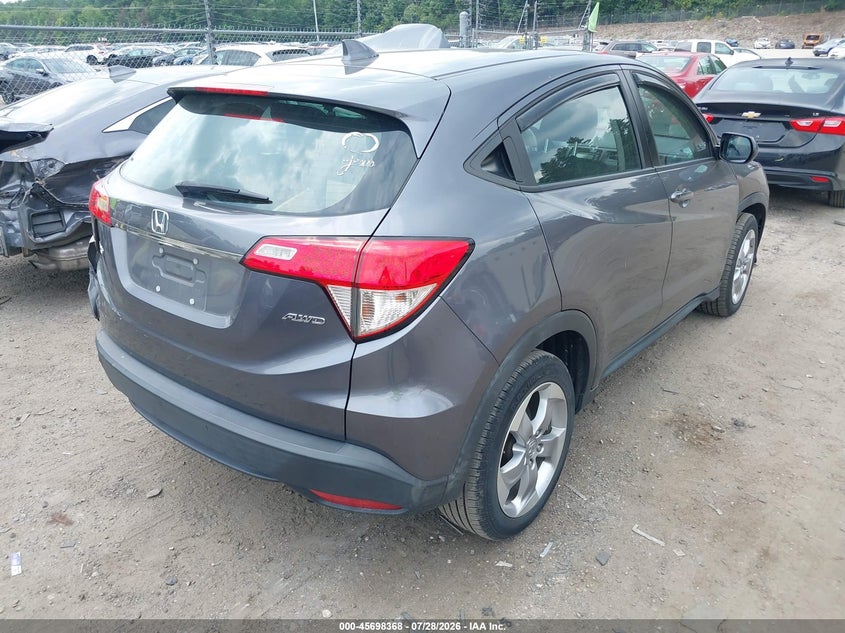 Vin: 3czru6h37lm737656, lot: 46196996, honda hr-v awd lx 20204