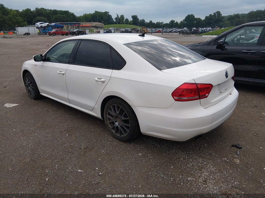 2014 VOLKSWAGEN PASSAT auction photo 3