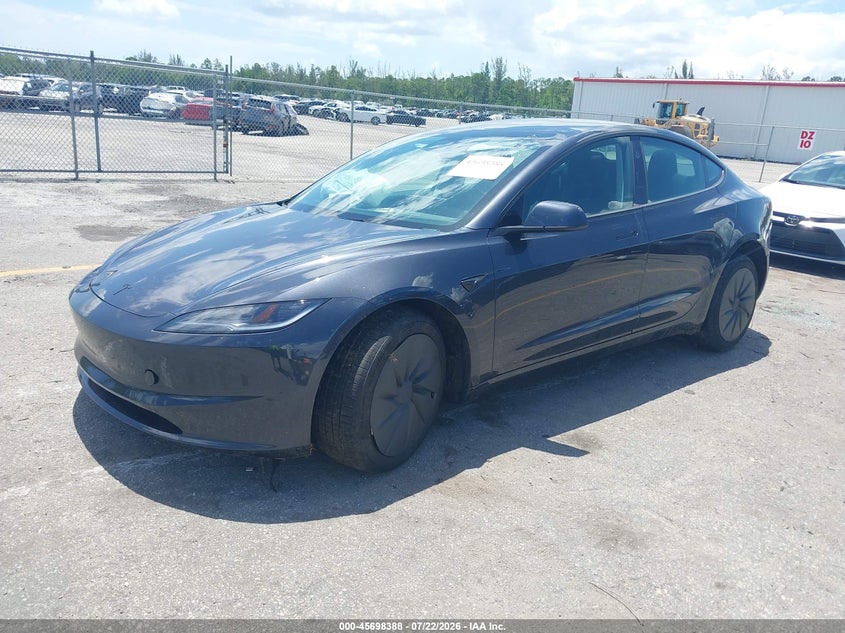 2026 TESLA MODEL 3 auction photo 2