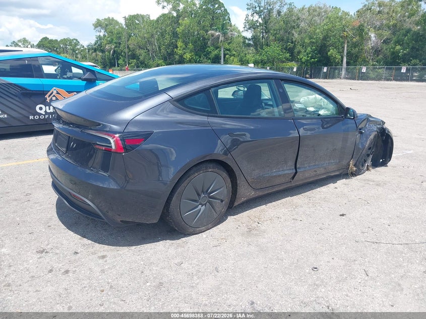 2026 TESLA MODEL 3 auction photo 4