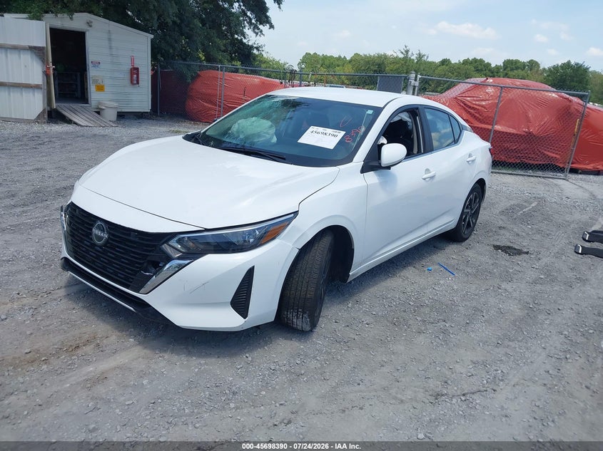 2025 NISSAN SENTRA auction photo 2