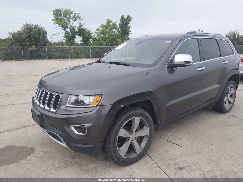 2014 Jeep Grand Cherokee, Обычный износ, IAAI, VIN 1C4RJFBG8EC407944 — фото 2