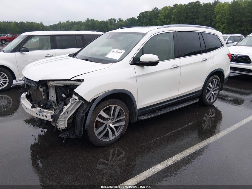 Vin: 5fnyf6h92jb066608, lot: 46197021, honda pilot touring 20182