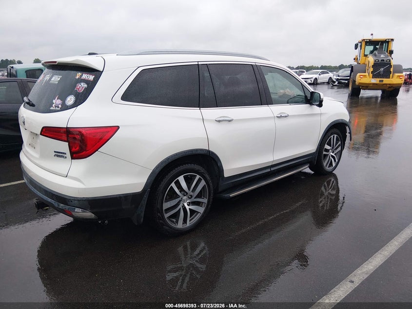 Vin: 5fnyf6h92jb066608, lot: 46197021, honda pilot touring 20184