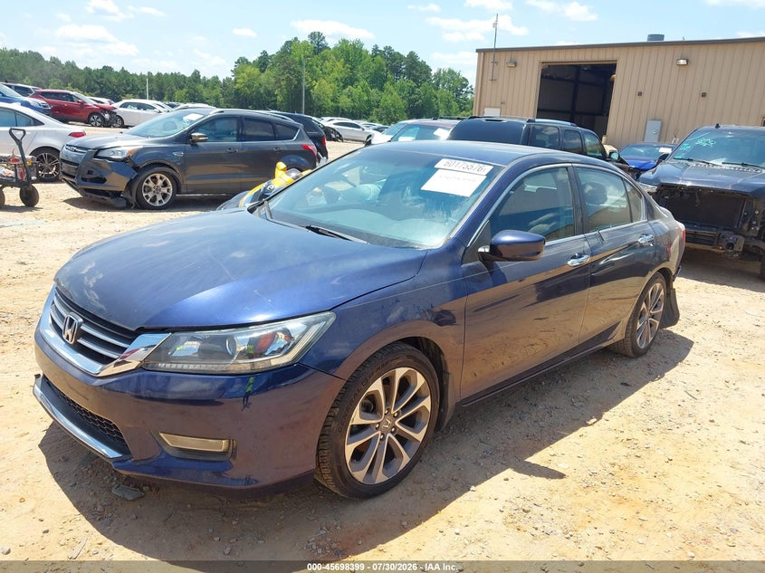 Vin: 1hgcr2f50da167655, lot: 46197027, honda accord sport 20132
