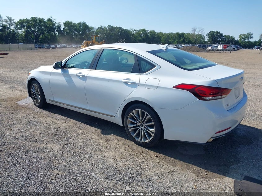 Vin: kmhgn4jexhu191475, lot: 46197039, genesis g80 3.8 20173