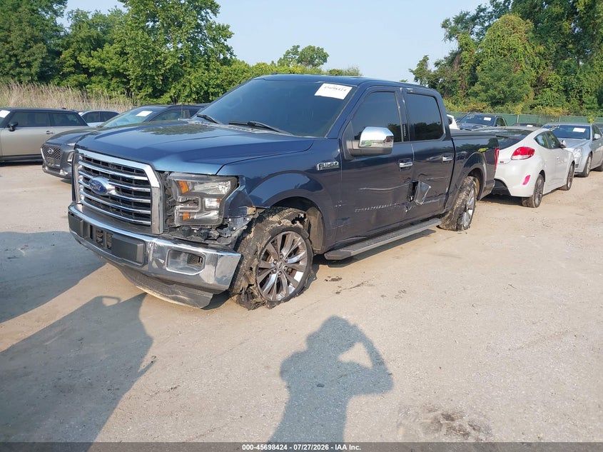 2016 Ford F-150, Лівий перед, IAAI, VIN 1FTEW1CP6GFD11278 — фото 2